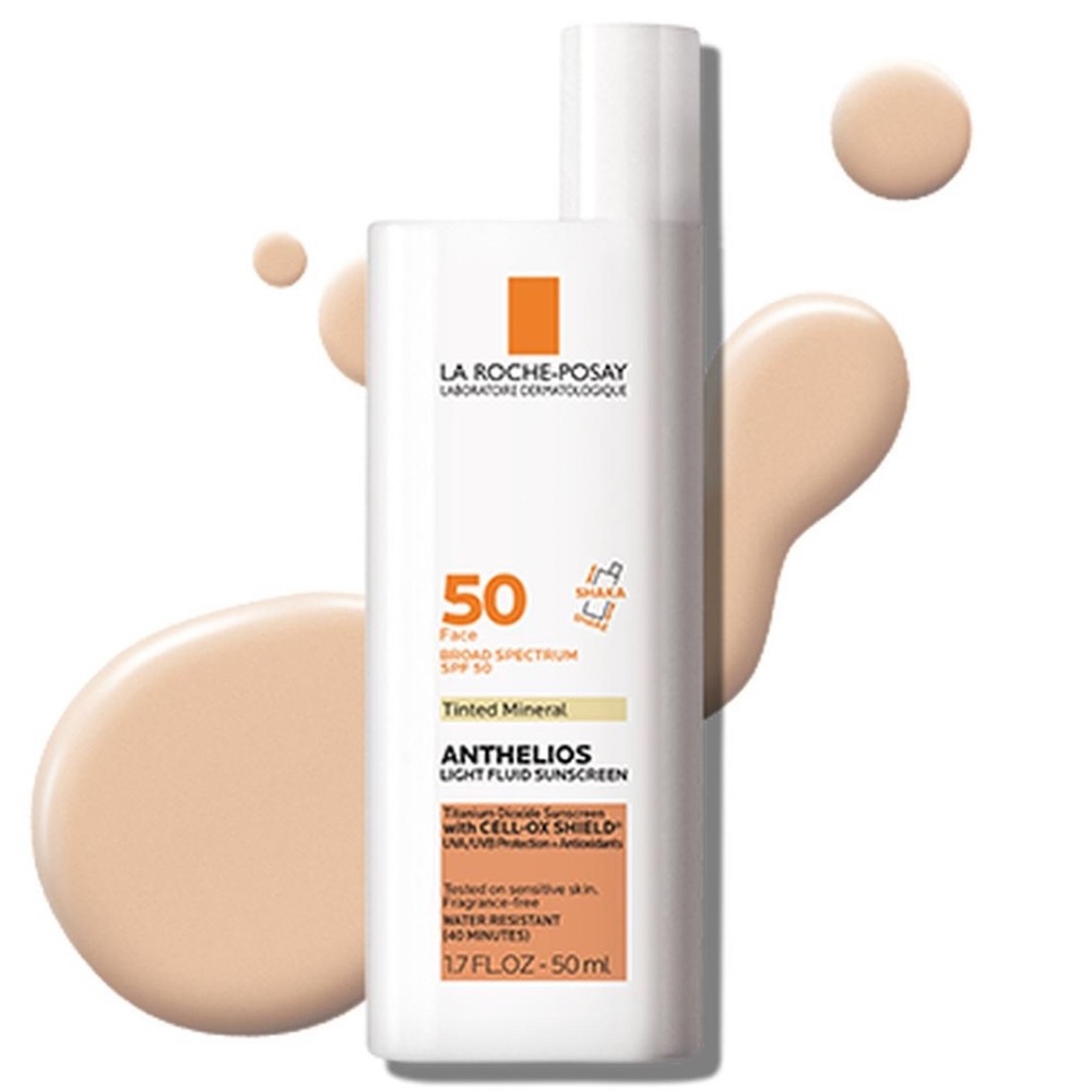 La Roche-Posay Anthelios Tinted Mineral Light Fluid Sunscreen SPF 50